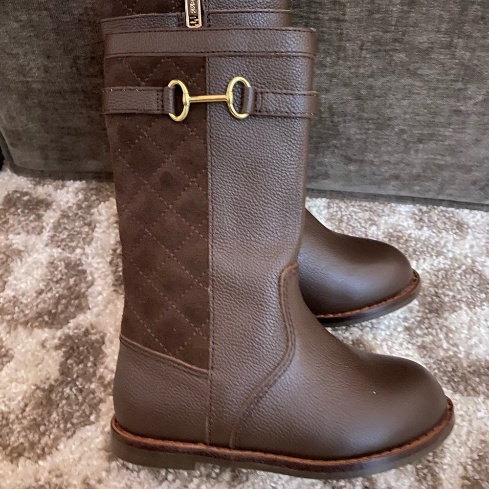 Janie and Jack size 8 riding boots